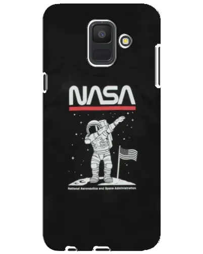 Чехол для Samsung Galaxy A6 2018 (A600F) с картинкой «NASA — шагаем по Луне» Чехол для Samsung Galaxy A6 2018 (A600F) с картинкой «NASA — шагаем по Луне»