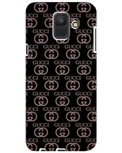 Чехол для Samsung Galaxy A6 2018 (A600F) с картинкой «Классическая монограмма Gucci»