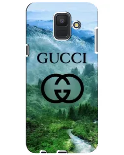 Чехол для Samsung Galaxy A6 2018 (A600F) с картинкой «Gucci — горный пейзаж»