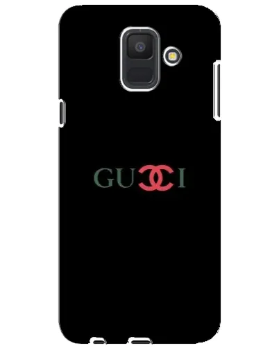 Чехол для Samsung Galaxy A6 2018 (A600F) с картинкой «Gucci — красный градиент»