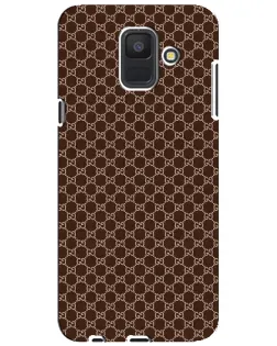 Чехол для Samsung Galaxy A6 2018 (A600F) с картинкой «Gucci — шоколадная сетка»