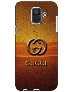 Чехол для Samsung Galaxy A6 2018 (A600F) с картинкой «Gucci — солнечный градиент»