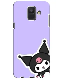 Чехол для Samsung Galaxy A6 2018 (A600F) с картинкой «Забавная Kuromi» Чехол для Samsung Galaxy A6 2018 (A600F) с картинкой «Забавная Kuromi»