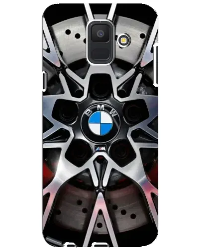Чехол для Samsung Galaxy A6 2018 (A600F) с картинкой «BMW — деталь диска» Чехол для Samsung Galaxy A6 2018 (A600F) с картинкой «BMW — деталь диска»