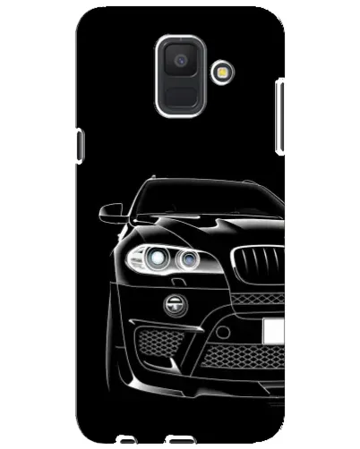 Чехол для Samsung Galaxy A6 2018 (A600F) с картинкой «Темный силуэт BMW» Чехол для Samsung Galaxy A6 2018 (A600F) с картинкой «Темный силуэт BMW»