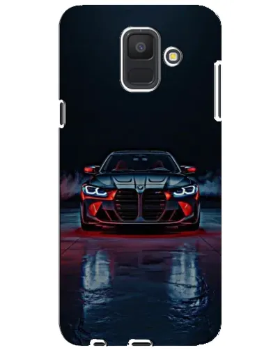 Чехол для Samsung Galaxy A6 2018 (A600F) с картинкой «BMW на мокрой дороге» Чехол для Samsung Galaxy A6 2018 (A600F) с картинкой «BMW на мокрой дороге»