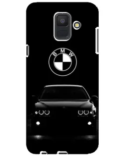 Чехол для Samsung Galaxy A6 2018 (A600F) с картинкой «BMW — взгляд из темноты»