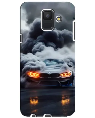 Чехол для Samsung Galaxy A6 2018 (A600F) с картинкой «BMW в дыму» Чехол для Samsung Galaxy A6 2018 (A600F) с картинкой «BMW в дыму»