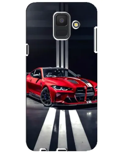 Чехол для Samsung Galaxy A6 2018 (A600F) с картинкой «Красная BMW на дороге» Чехол для Samsung Galaxy A6 2018 (A600F) с картинкой «Красная BMW на дороге»