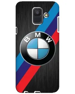 Чехол для Samsung Galaxy A6 2018 (A600F) с картинкой «BMW M-stripes стиль»