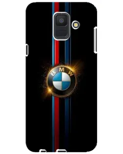 Чехол для Samsung Galaxy A6 2018 (A600F) с картинкой «BMW M-Power неон»