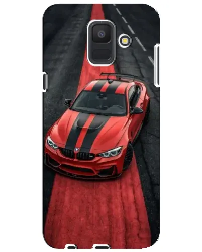 Чехол для Samsung Galaxy A6 2018 (A600F) с картинкой «BMW на красной дорожке» Чехол для Samsung Galaxy A6 2018 (A600F) с картинкой «BMW на красной дорожке»