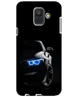 Чехол для Samsung Galaxy A6 2018 (A600F) с картинкой «BMW — ночной взгляд»