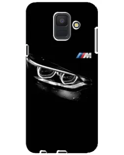 Чехол для Samsung Galaxy A6 2018 (A600F) с картинкой «BMW — взгляд тигра»
