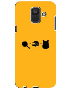 Чехол для Samsung Galaxy A6 2018 (A600F) с картинкой «BMW — современная классика»