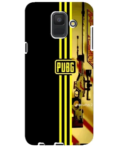 Чехол для Samsung Galaxy A6 2018 (A600F) с картинкой «PUBG — камуфляжный шлем»