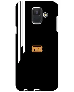 Чехол для Samsung Galaxy A6 2018 (A600F) с картинкой «PUBG — вертикальные линии»
