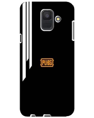 Чехол для Samsung Galaxy A6 2018 (A600F) с картинкой «PUBG — вертикальные линии»
