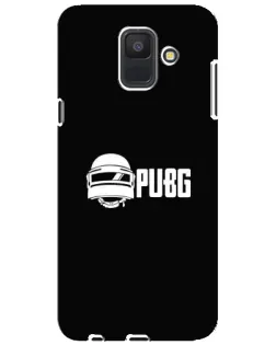 Чехол для Samsung Galaxy A6 2018 (A600F) с картинкой «PUBG — классический лого»