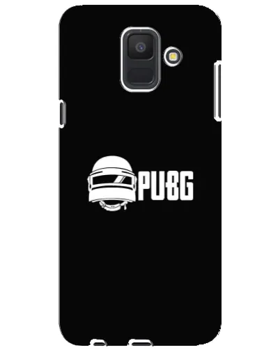 Чехол для Samsung Galaxy A6 2018 (A600F) с картинкой «PUBG — классический лого»