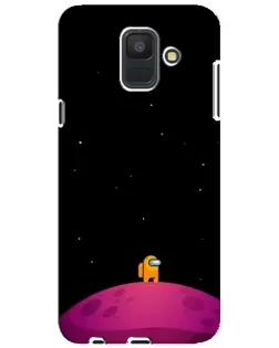 Чехол для Samsung Galaxy A6 2018 (A600F) с картинкой «Одинокий герой на планете»