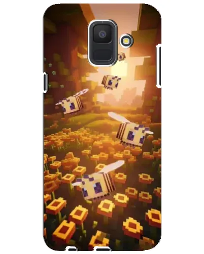 Чехол для Samsung Galaxy A6 2018 (A600F) с картинкой «Поле подсолнухов»