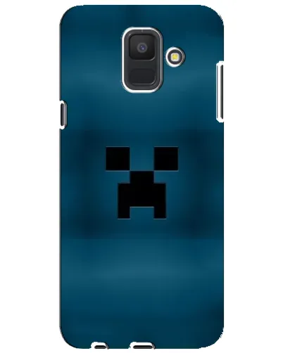 Чехол для Samsung Galaxy A6 2018 (A600F) с картинкой «Крипер текстура»