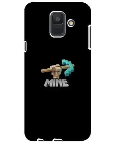 Чехол для Samsung Galaxy A6 2018 (A600F) с картинкой «Алмазная кирка»