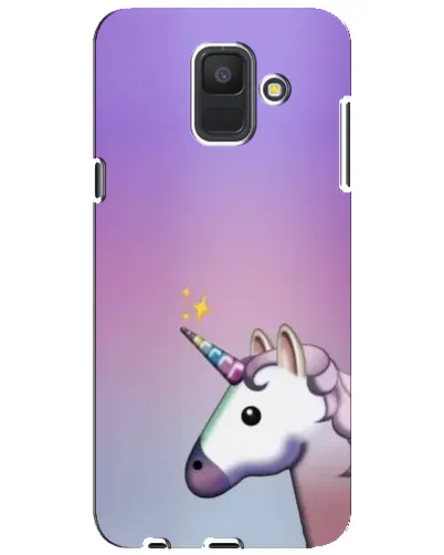Чехол для Samsung Galaxy A6 2018 (A600F) с картинкой «Единорог градиент» Чехол для Samsung Galaxy A6 2018 (A600F) с картинкой «Единорог градиент»