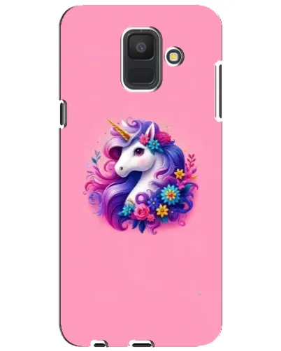 Чехол для Samsung Galaxy A6 2018 (A600F) с картинкой «Сказочный единорог» Чехол для Samsung Galaxy A6 2018 (A600F) с картинкой «Сказочный единорог»