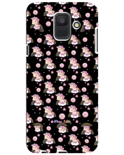 Чехол для Samsung Galaxy A6 2018 (A600F) с картинкой «Magic Unicorn паттерн» Чехол для Samsung Galaxy A6 2018 (A600F) с картинкой «Magic Unicorn паттерн»