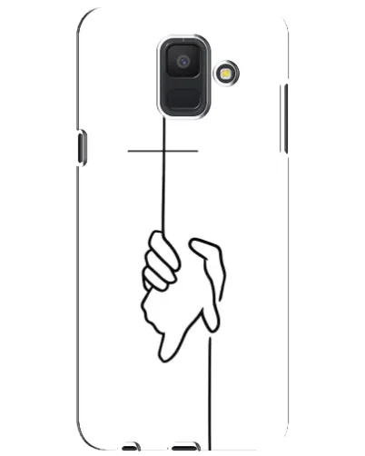 Чехол для Samsung Galaxy A6 2018 (A600F) с картинкой «Рука держит» Чехол для Samsung Galaxy A6 2018 (A600F) с картинкой «Рука держит»