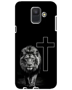 Чохол для Samsung Galaxy A6 2018 (A600F) з картинкою «Лев та Хрест» Чохол для Samsung Galaxy A6 2018 (A600F) з картинкою «Лев та Хрест»
