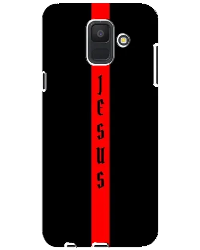 Чехол для Samsung Galaxy A6 2018 (A600F) с картинкой «Красная линия веры» Чехол для Samsung Galaxy A6 2018 (A600F) с картинкой «Красная линия веры»