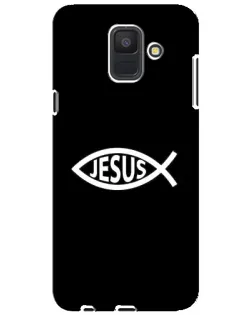 Чехол для Samsung Galaxy A6 2018 (A600F) с картинкой «Классический Jesus»
