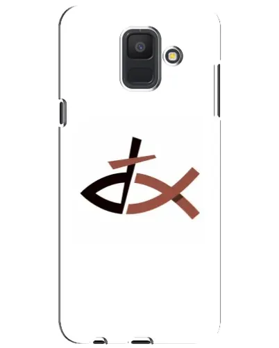 Чехол для Samsung Galaxy A6 2018 (A600F) с картинкой «Рыба и крест» Чехол для Samsung Galaxy A6 2018 (A600F) с картинкой «Рыба и крест»