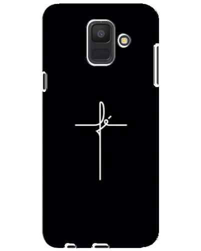 Чехол для Samsung Galaxy A6 2018 (A600F) с картинкой «Тонкий крест» Чехол для Samsung Galaxy A6 2018 (A600F) с картинкой «Тонкий крест»