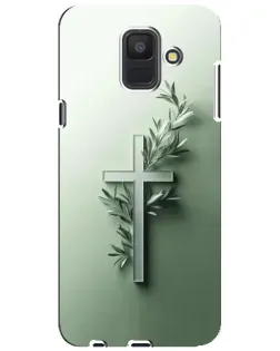 Чехол для Samsung Galaxy A6 2018 (A600F) с картинкой «Оливковая ветвь» Чехол для Samsung Galaxy A6 2018 (A600F) с картинкой «Оливковая ветвь»