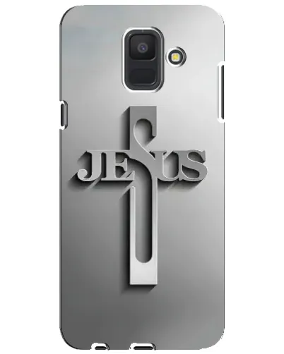 Чехол для Samsung Galaxy A6 2018 (A600F) с картинкой «Металлический крест Jesus» Чехол для Samsung Galaxy A6 2018 (A600F) с картинкой «Металлический крест Jesus»
