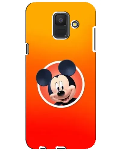 Чехол для Samsung Galaxy A6 2018 (A600F) с картинкой «Mickey в круге»