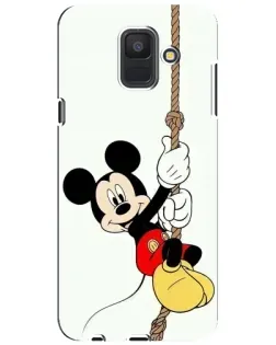 Чехол для Samsung Galaxy A6 2018 (A600F) с картинкой «Mickey на канате» Чехол для Samsung Galaxy A6 2018 (A600F) с картинкой «Mickey на канате»