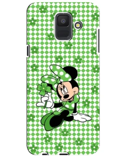 Чехол для Samsung Galaxy A6 2018 (A600F) с картинкой «Mickey в клетку»