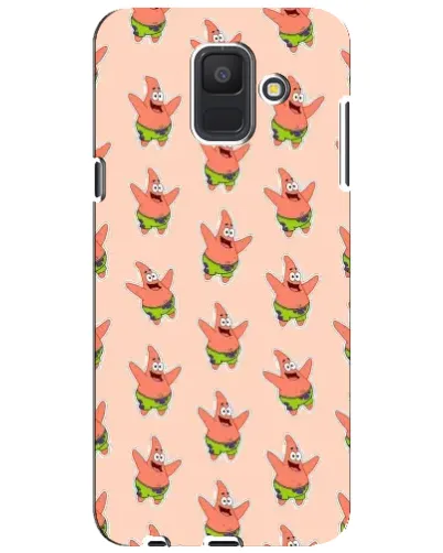 Чехол для Samsung Galaxy A6 2018 (A600F) с картинкой «Патрик Стар паттерн» Чехол для Samsung Galaxy A6 2018 (A600F) с картинкой «Патрик Стар паттерн»