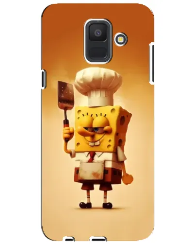 Чехол для Samsung Galaxy A6 2018 (A600F) с картинкой «Губка Боб повар» Чехол для Samsung Galaxy A6 2018 (A600F) с картинкой «Губка Боб повар»