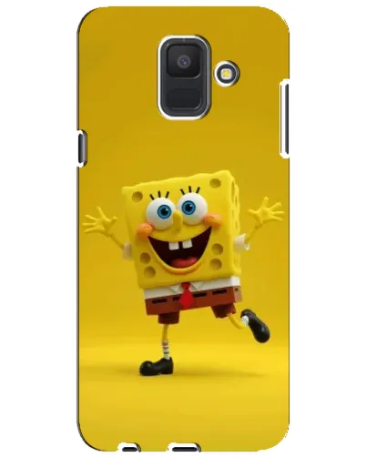 Чехол для Samsung Galaxy A6 2018 (A600F) с картинкой «Позитивный Губка Боб» Чехол для Samsung Galaxy A6 2018 (A600F) с картинкой «Позитивный Губка Боб»