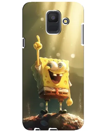 Чехол для Samsung Galaxy A6 2018 (A600F) с картинкой «Сияющий Спанч Боб» Чехол для Samsung Galaxy A6 2018 (A600F) с картинкой «Сияющий Спанч Боб»