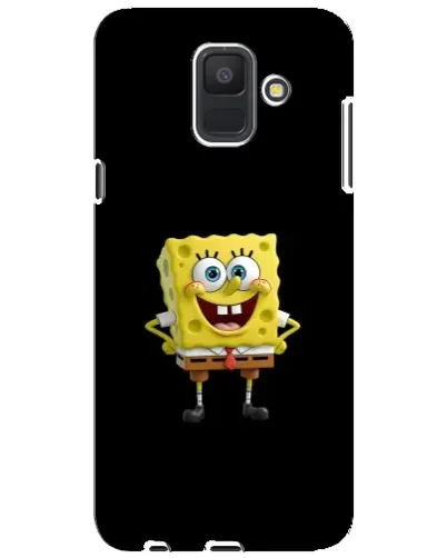 Чехол для Samsung Galaxy A6 2018 (A600F) с картинкой «Классический Губка Боб» Чехол для Samsung Galaxy A6 2018 (A600F) с картинкой «Классический Губка Боб»