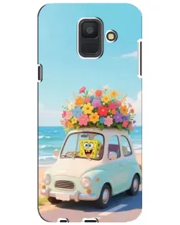 Чехол для Samsung Galaxy A6 2018 (A600F) с картинкой «Автомобильное путешествие»