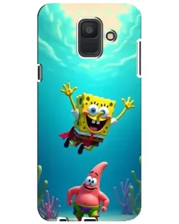 Чехол для Samsung Galaxy A6 2018 (A600F) с картинкой «Спанч Боб под водой» Чехол для Samsung Galaxy A6 2018 (A600F) с картинкой «Спанч Боб под водой»