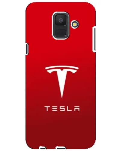 Чехол для Samsung Galaxy A6 2018 (A600F) с картинкой «Tesla Red Classic»
